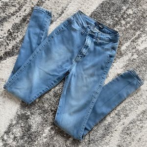 FN jeans. High waisted and hugging to curves